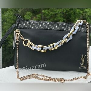 Yves Saint Laurent Cosmetic bag/ clutch/ pouch to Crossbody